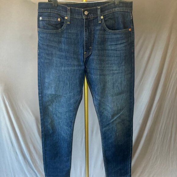 Levi’s 512 Slim Taper Fit Jeans – Dark Wash (W34 L32) - Picture 1 of 3